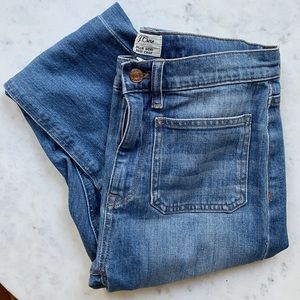 JCREW Billie Demi Boot Crop Jeans